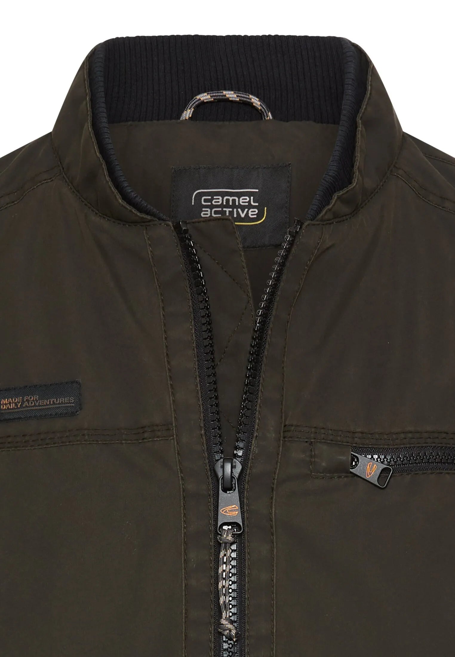Bomberjacke mit Strickbund