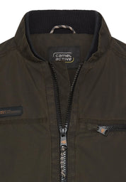 Bomberjacke mit Strickbund