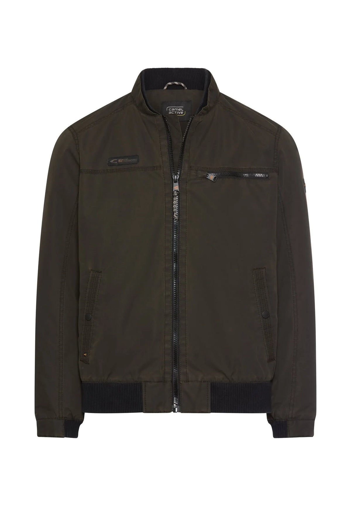 Bomberjacke mit Strickbund