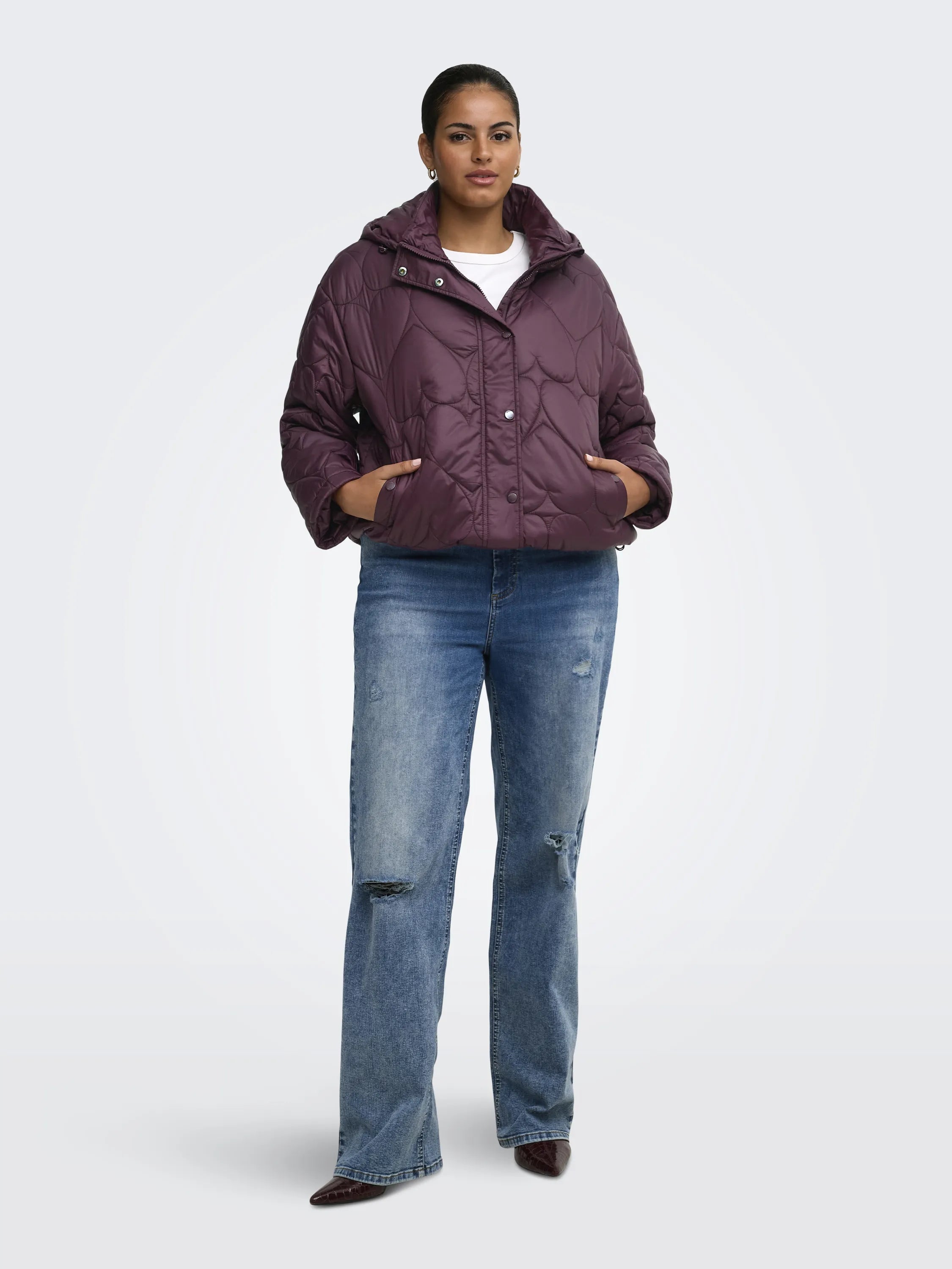 Steppjacke TAHIA mit Kapuze