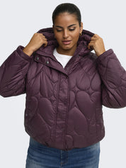 Steppjacke TAHIA mit Kapuze