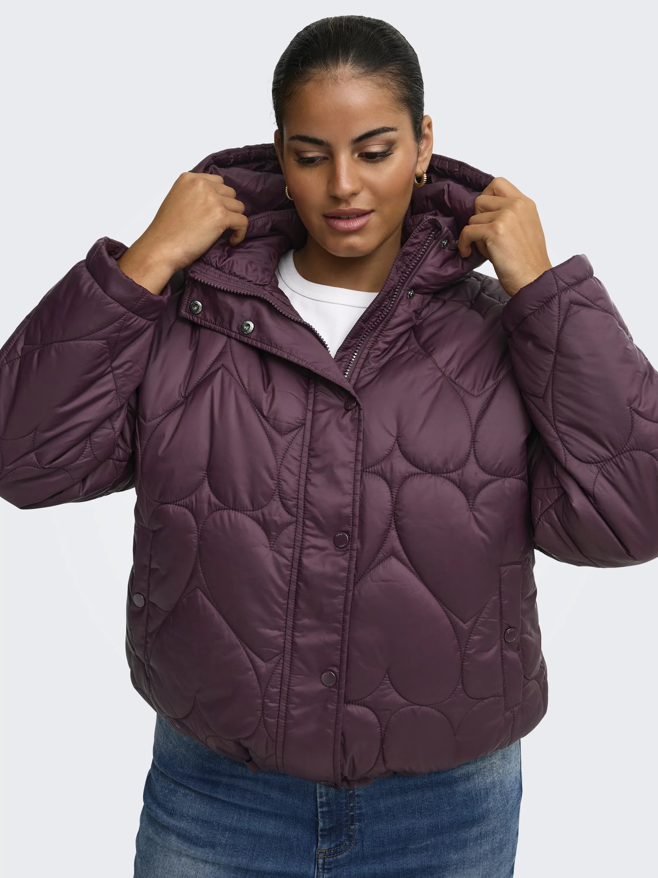 Steppjacke TAHIA mit Kapuze