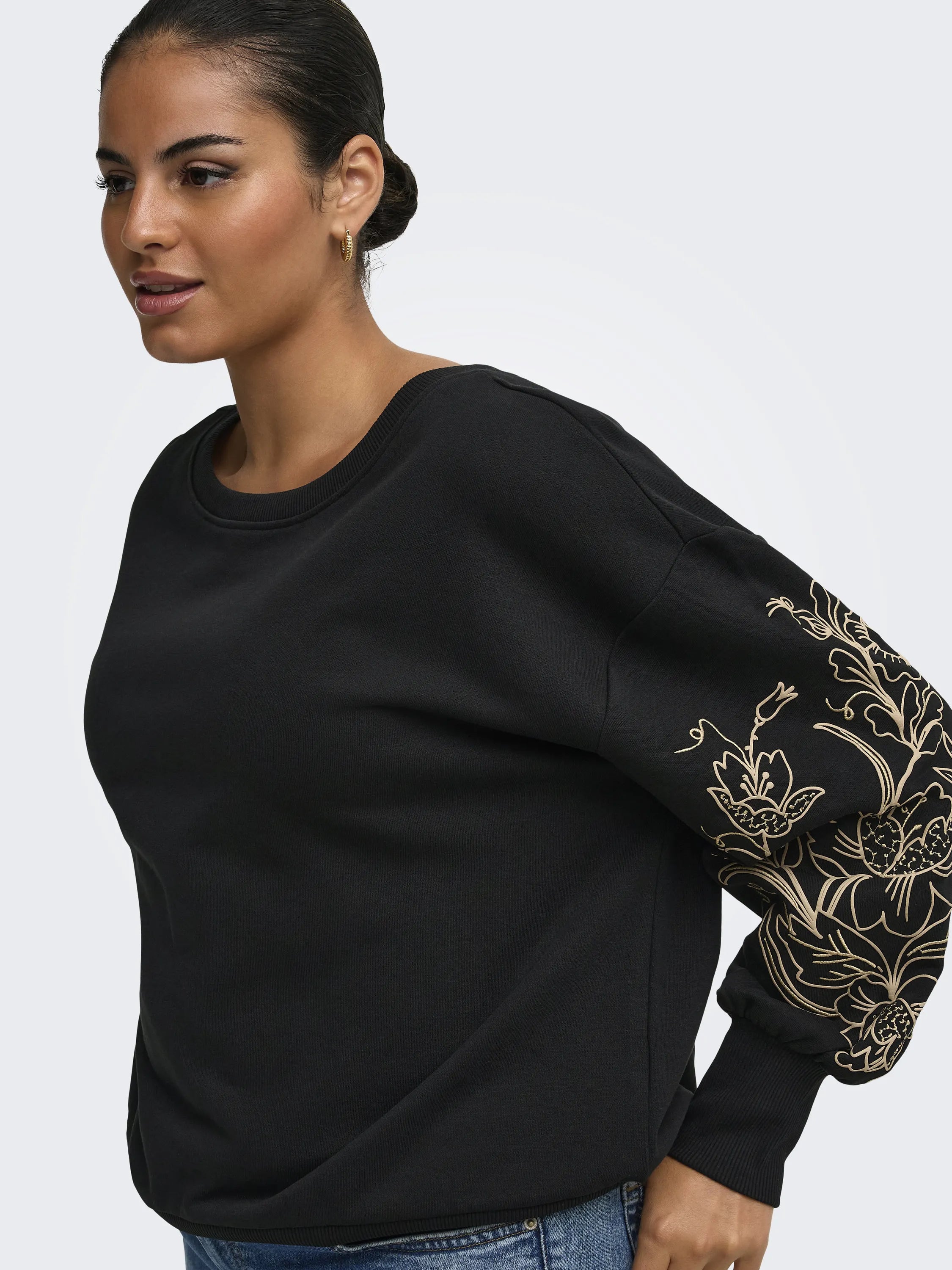 Sweatshirt DEBORAH aus Baumwollmix