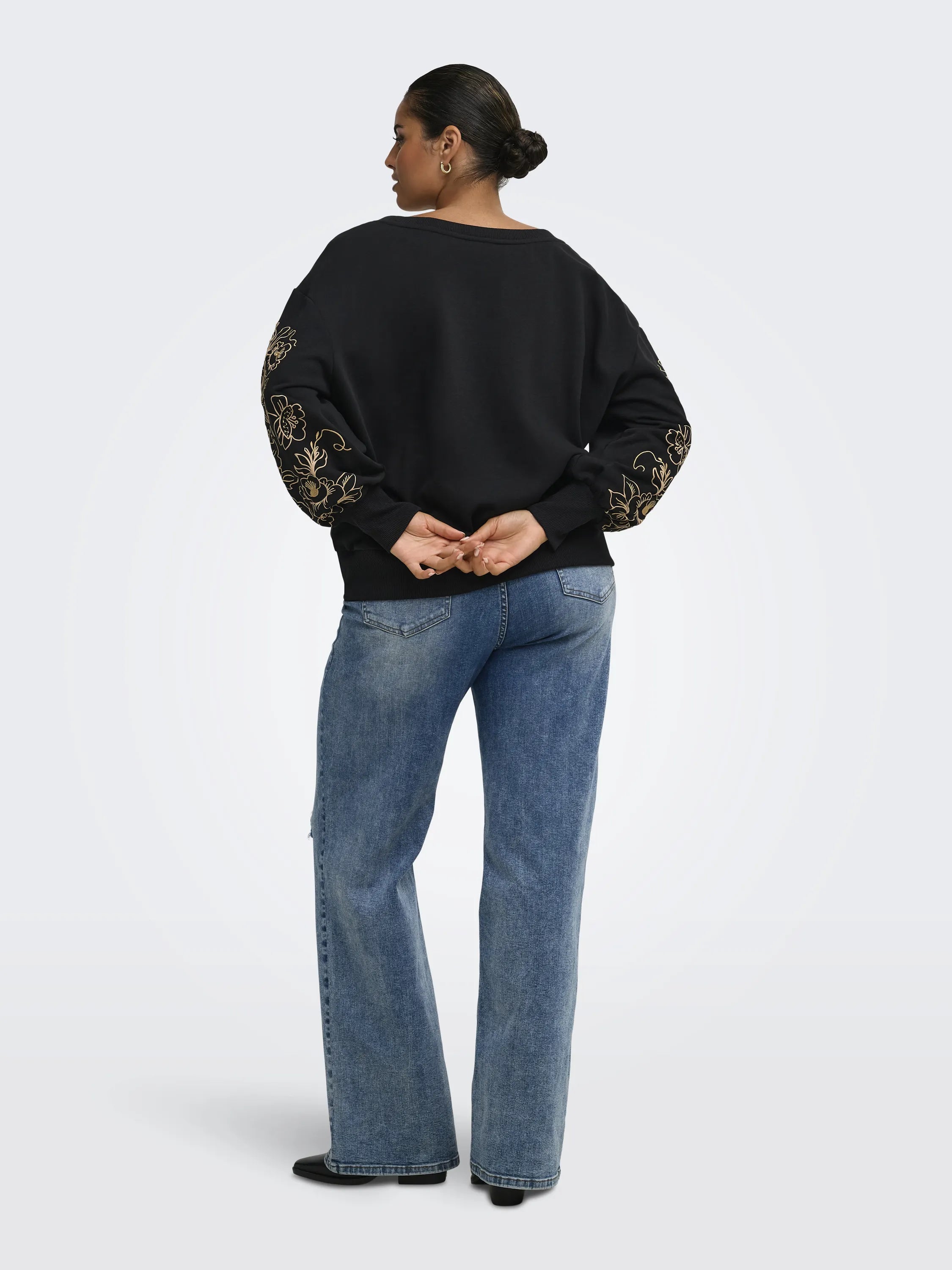 Sweatshirt DEBORAH aus Baumwollmix