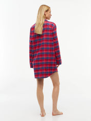 Schlafkleid Mini aus Baumwolle