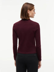 Langarmshirt aus Baumwolle