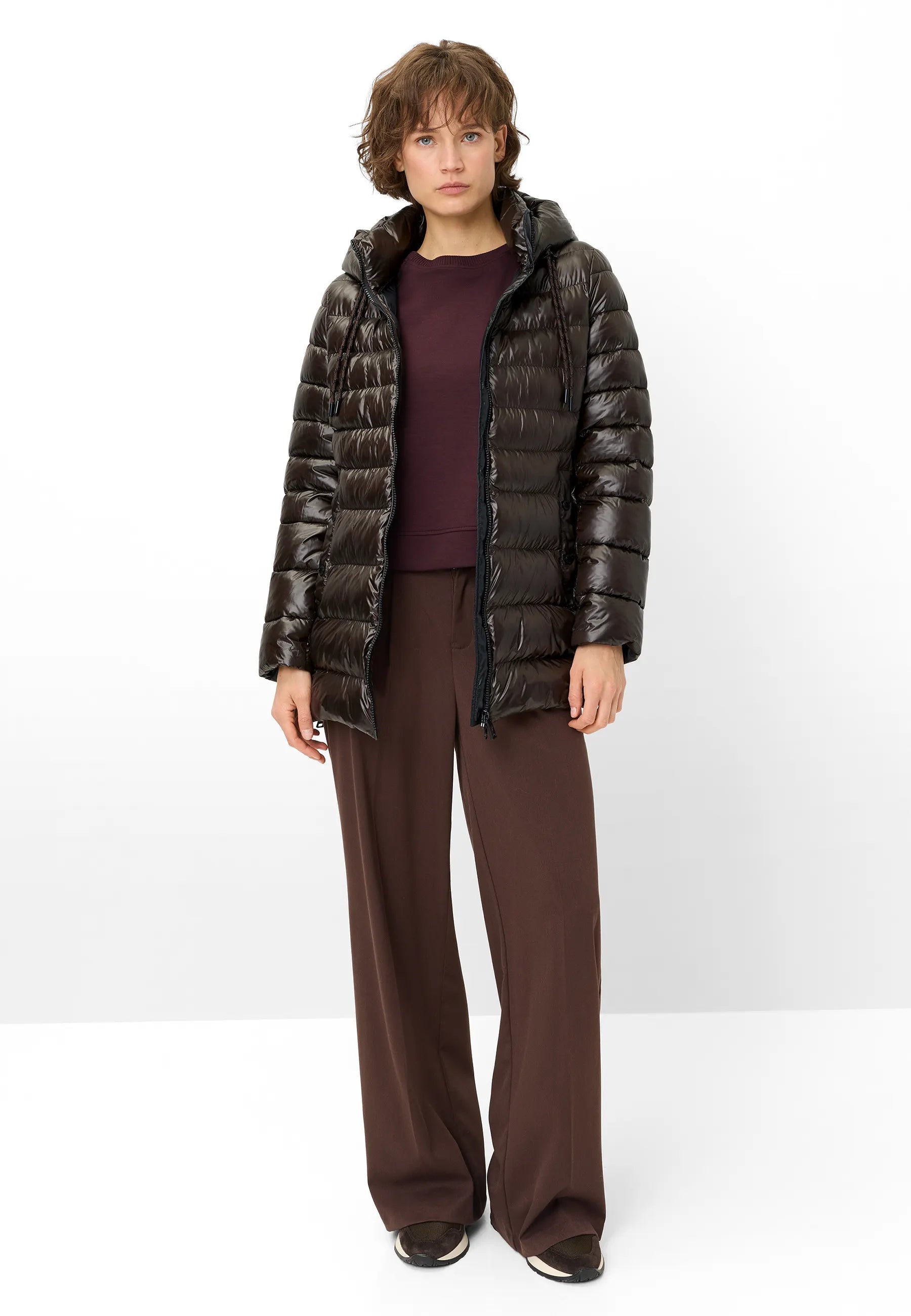 Steppjacke WIEN mit abnehmbarer Kapuze