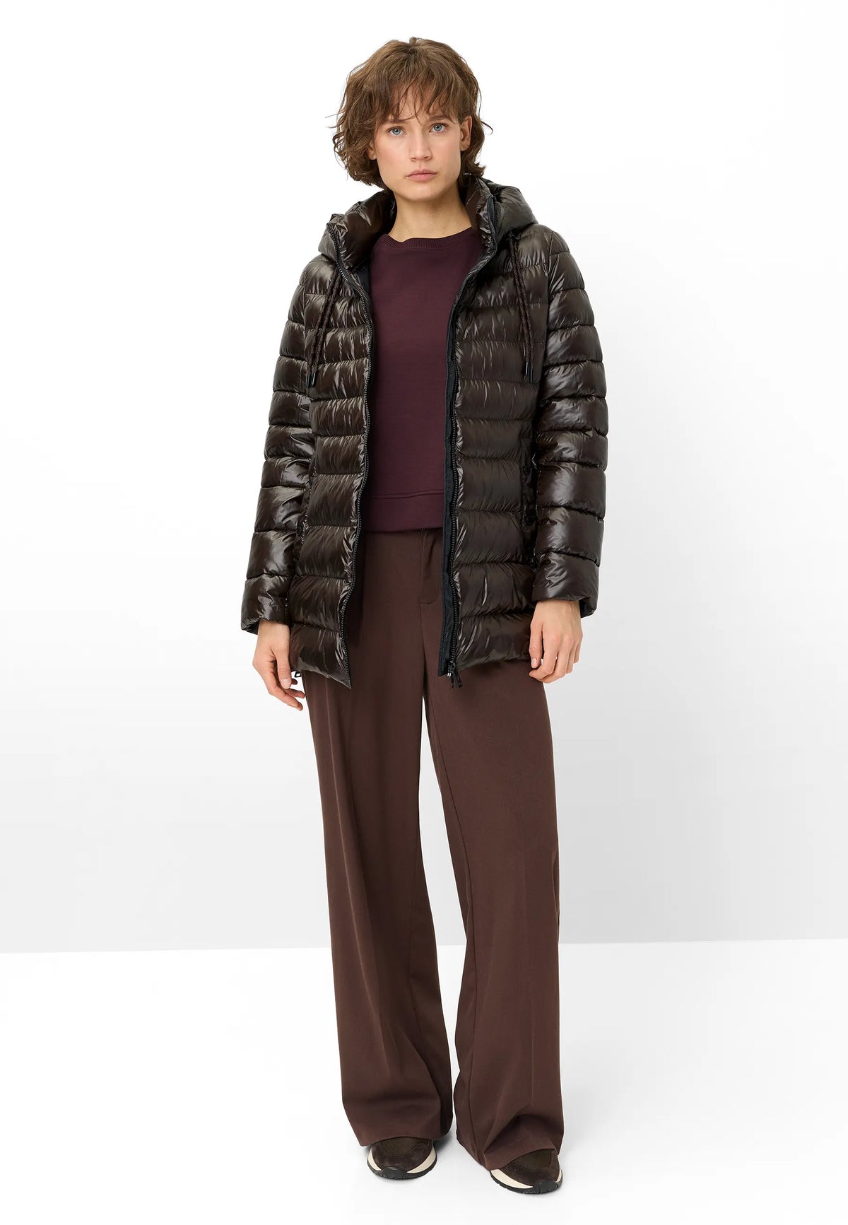 Steppjacke WIEN mit abnehmbarer Kapuze