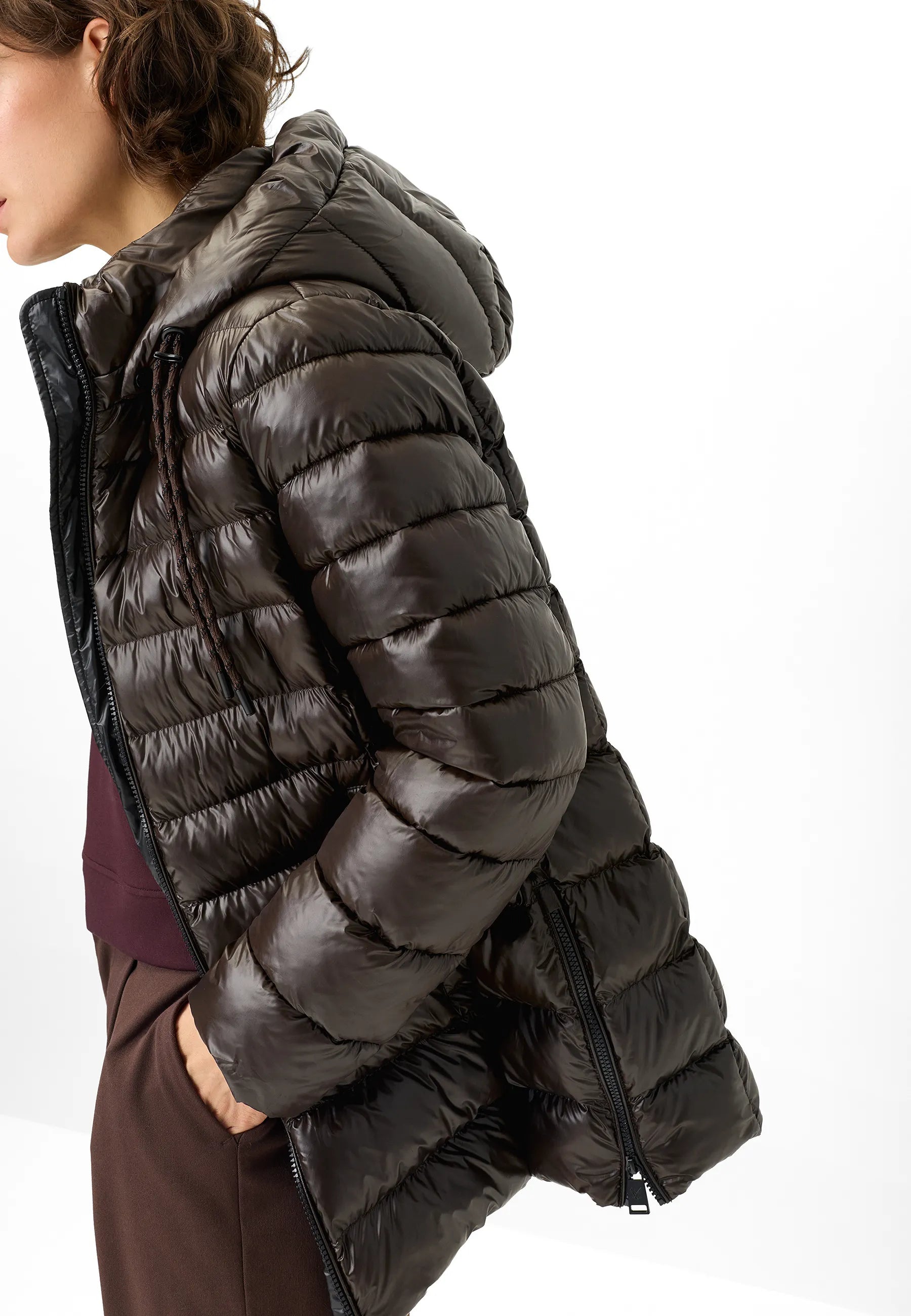Steppjacke WIEN mit abnehmbarer Kapuze