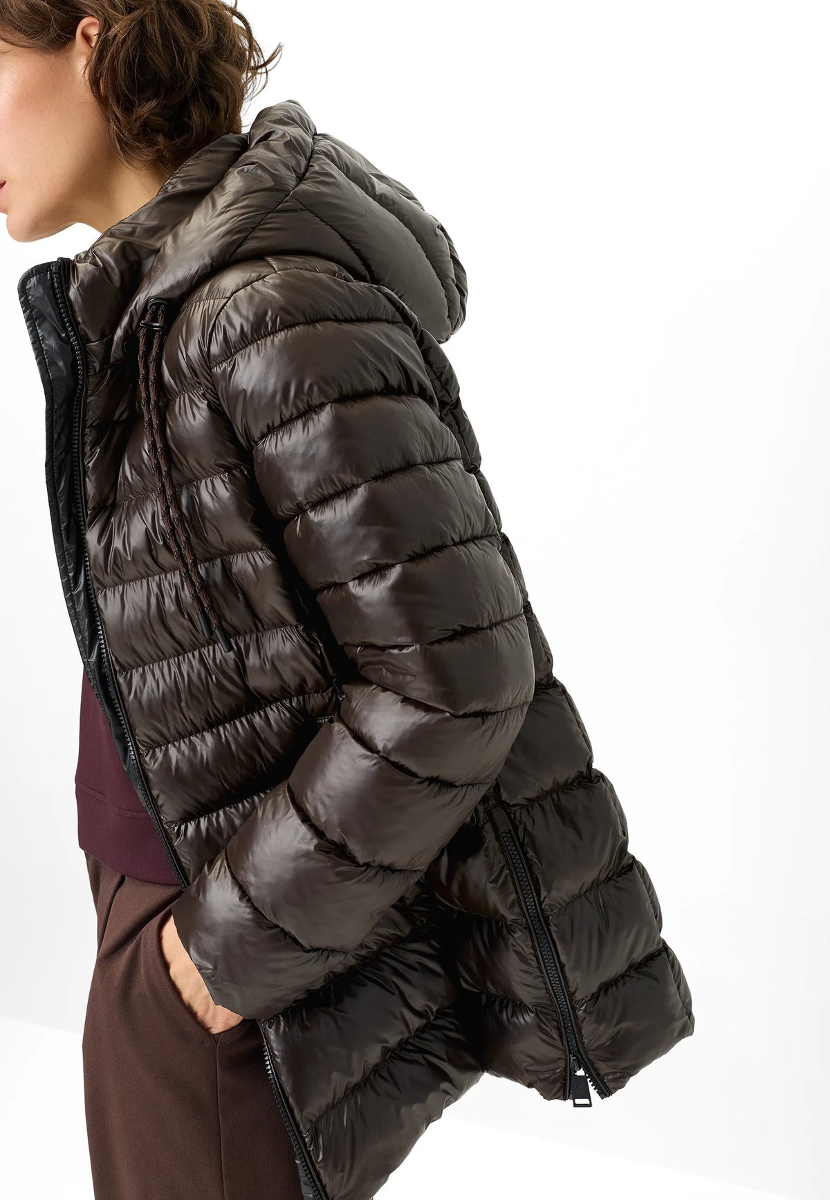 Steppjacke WIEN mit abnehmbarer Kapuze