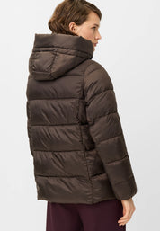 Thermo-Steppjacke mit Kapuze