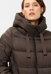 Thermo-Steppjacke mit Kapuze