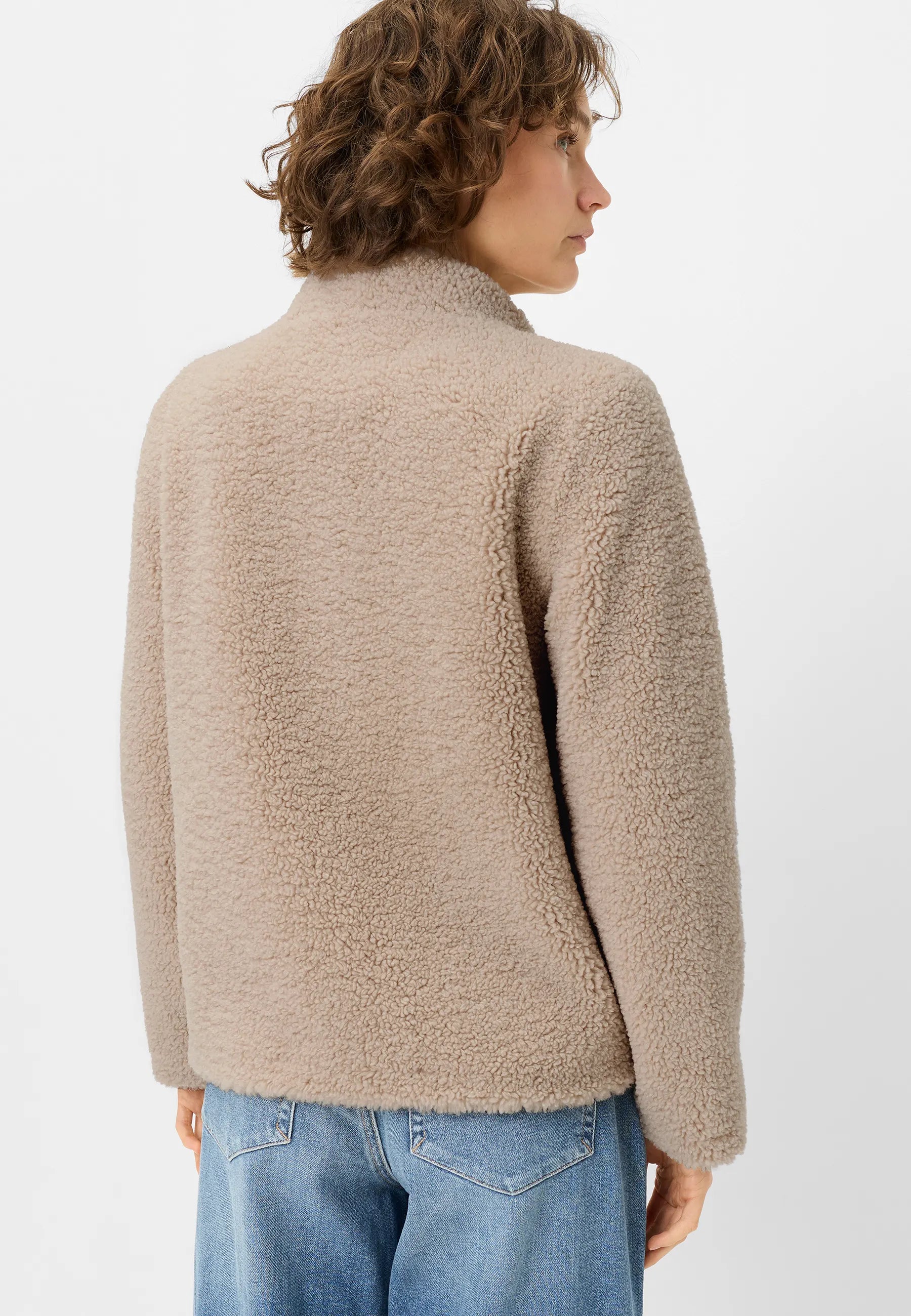 Teddyjacke AUGSBURG mit Stehkragen