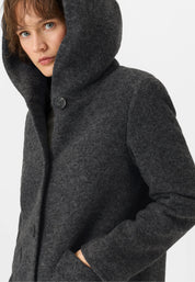 Strickmantel aus Wollmix