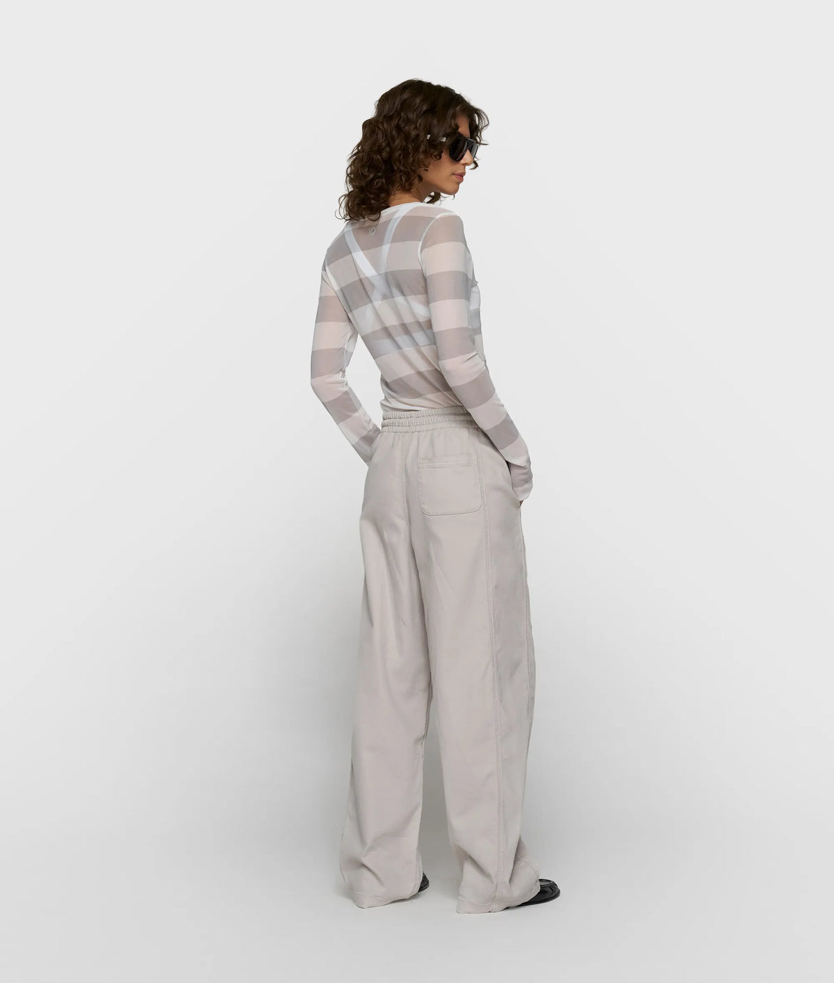 Langarmshirt aus Mesh