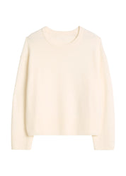 Merino-Strickpullover Oversize Fit