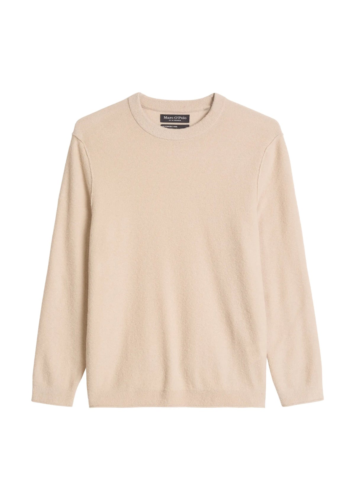 Bouclé-Strickullover Regular Fit