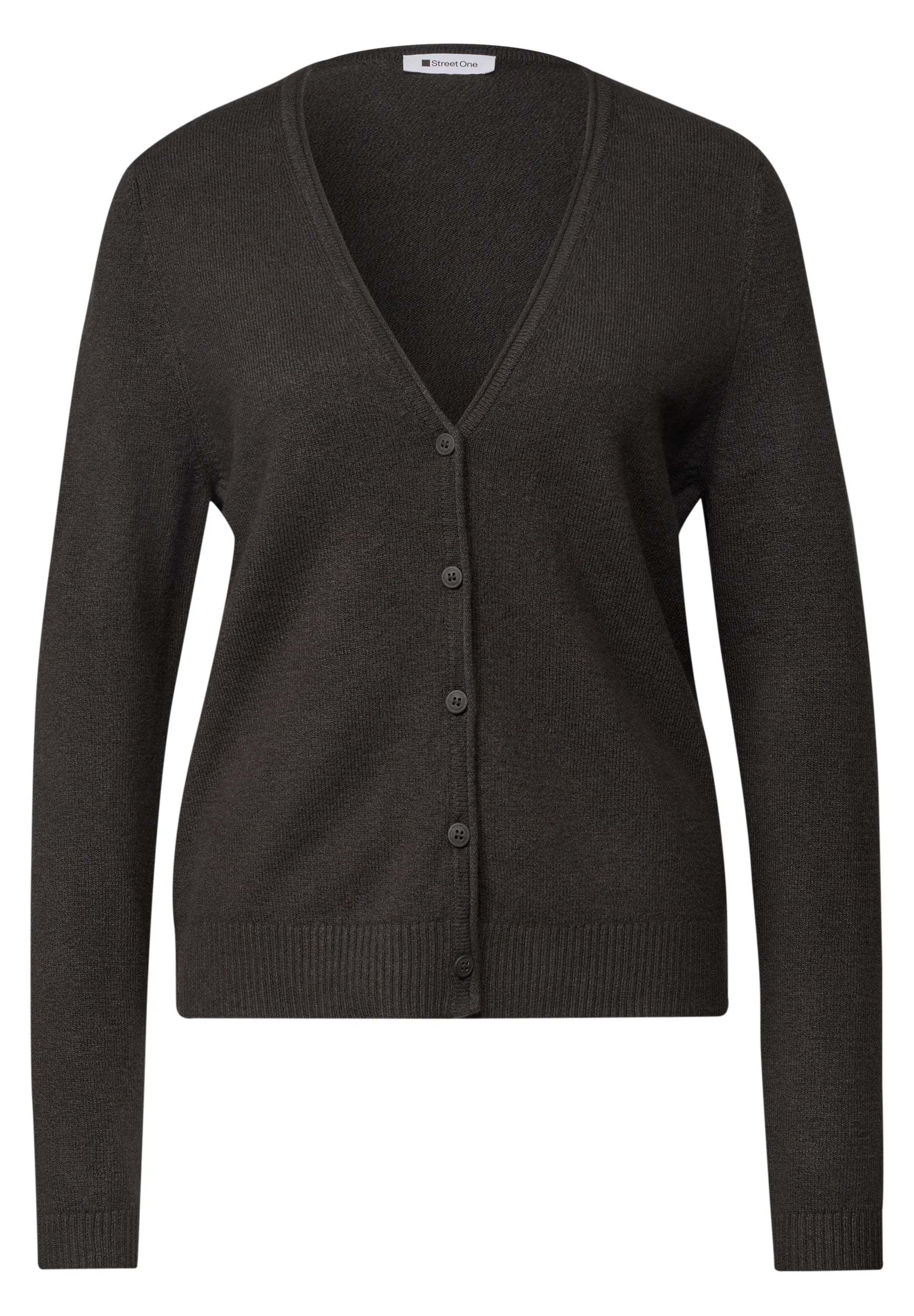 Strick-Cardigan aus Baumwollmix