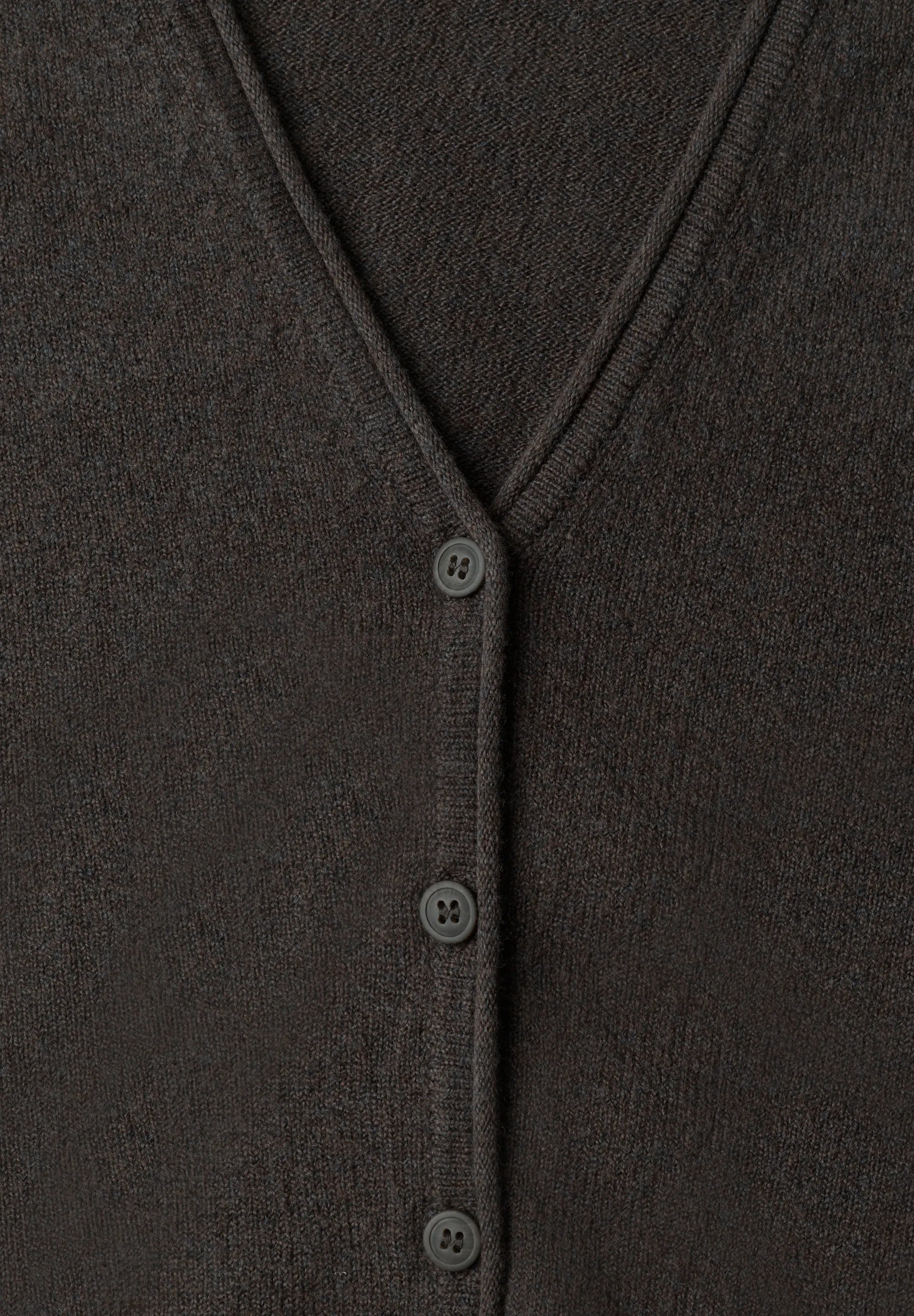 Strick-Cardigan aus Baumwollmix