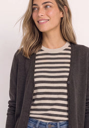 Strick-Cardigan aus Baumwollmix