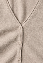Strick-Cardigan aus Baumwollmix