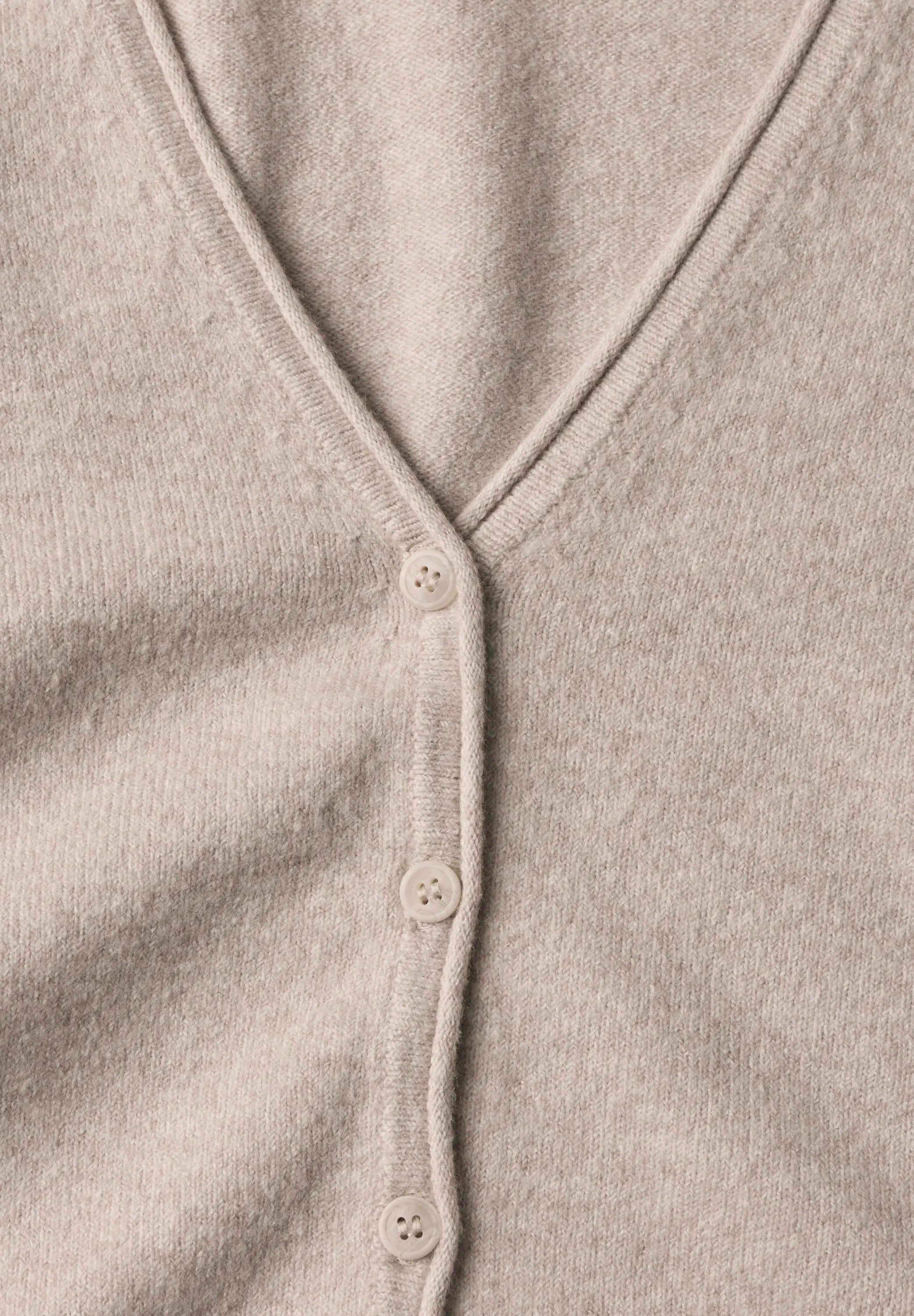 Strick-Cardigan aus Baumwollmix