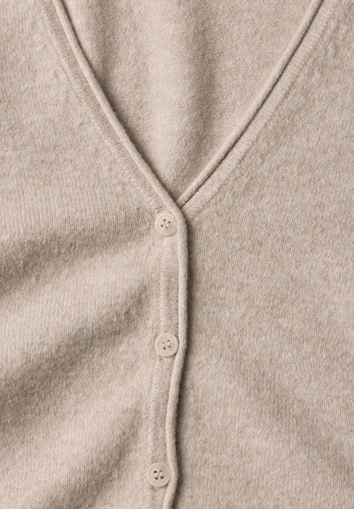 Strick-Cardigan aus Baumwollmix