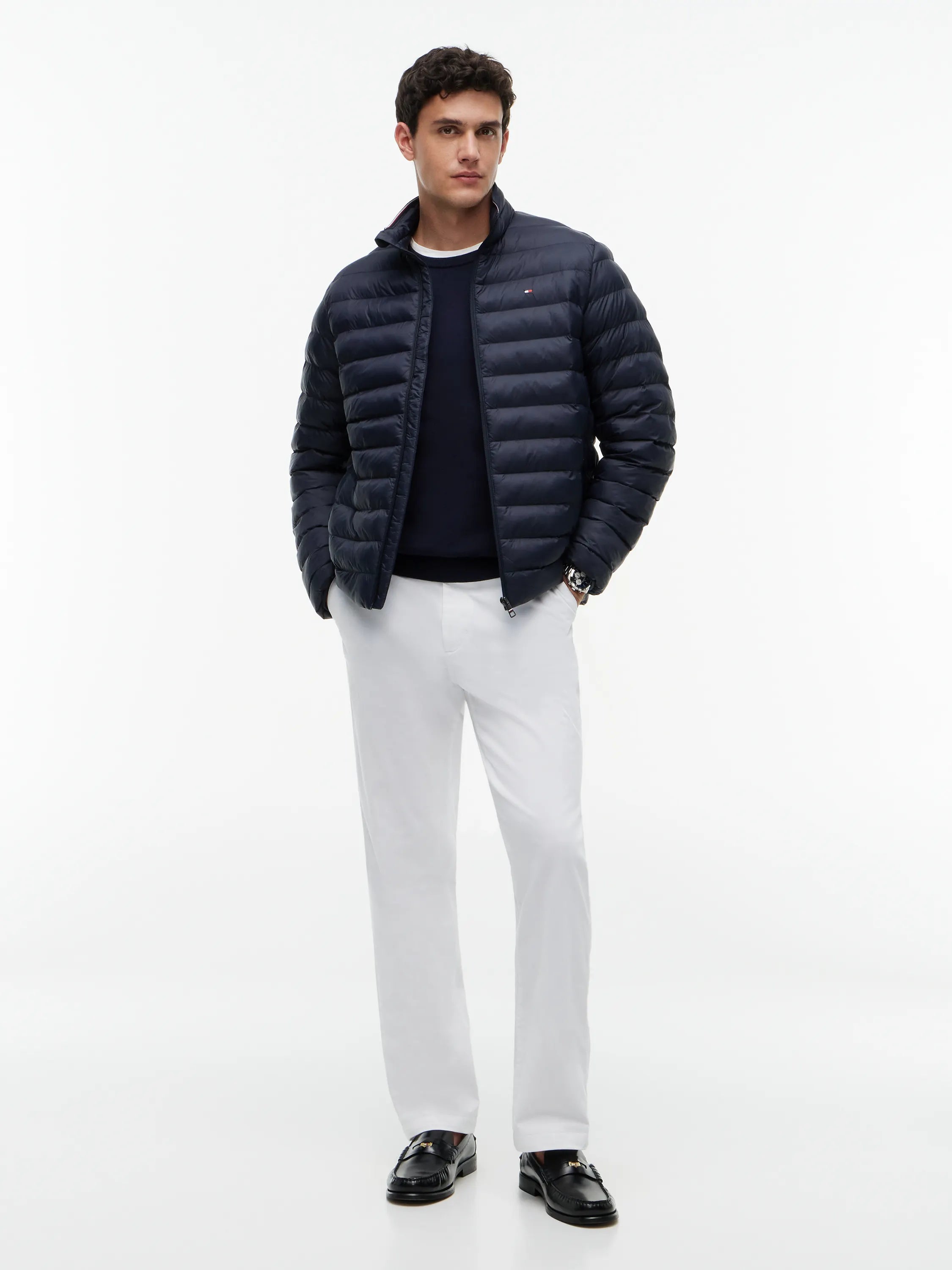 Steppjacke mit Stehkragen