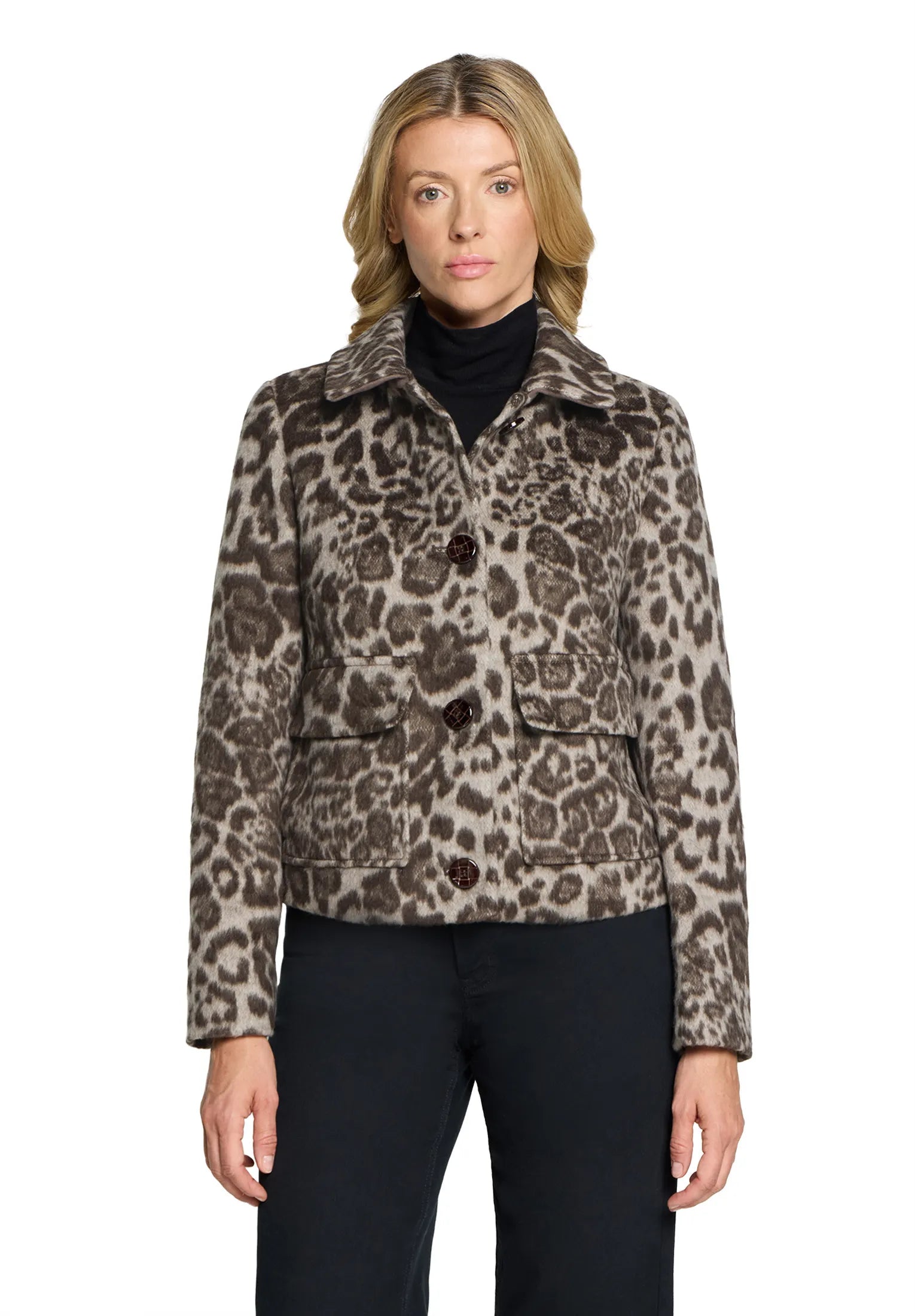 Winterjacke aus Wollmix