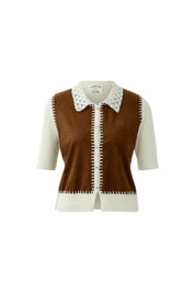 Strickjacke aus Baumwolle