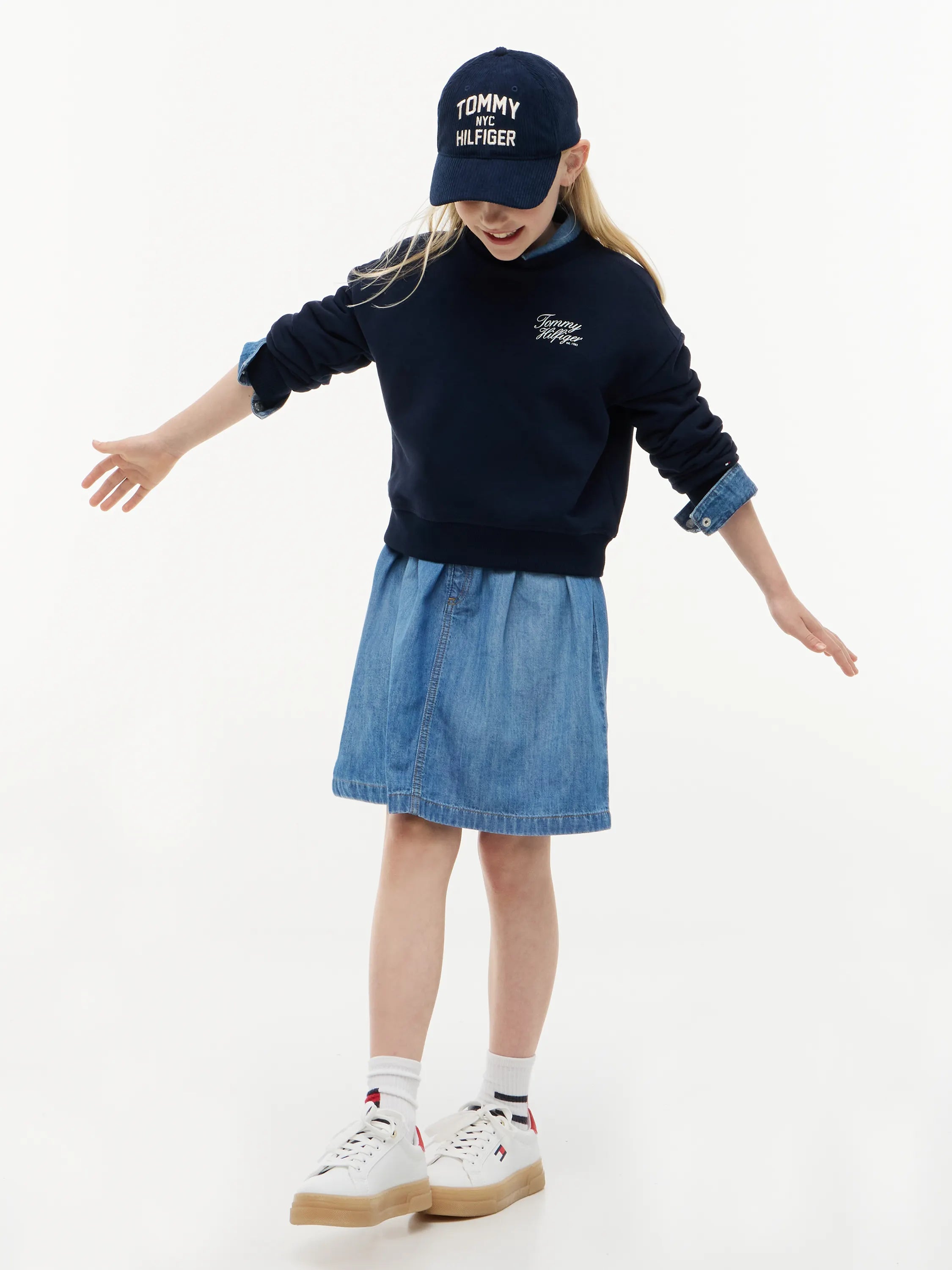 Sweatshirt aus Baumwollmix