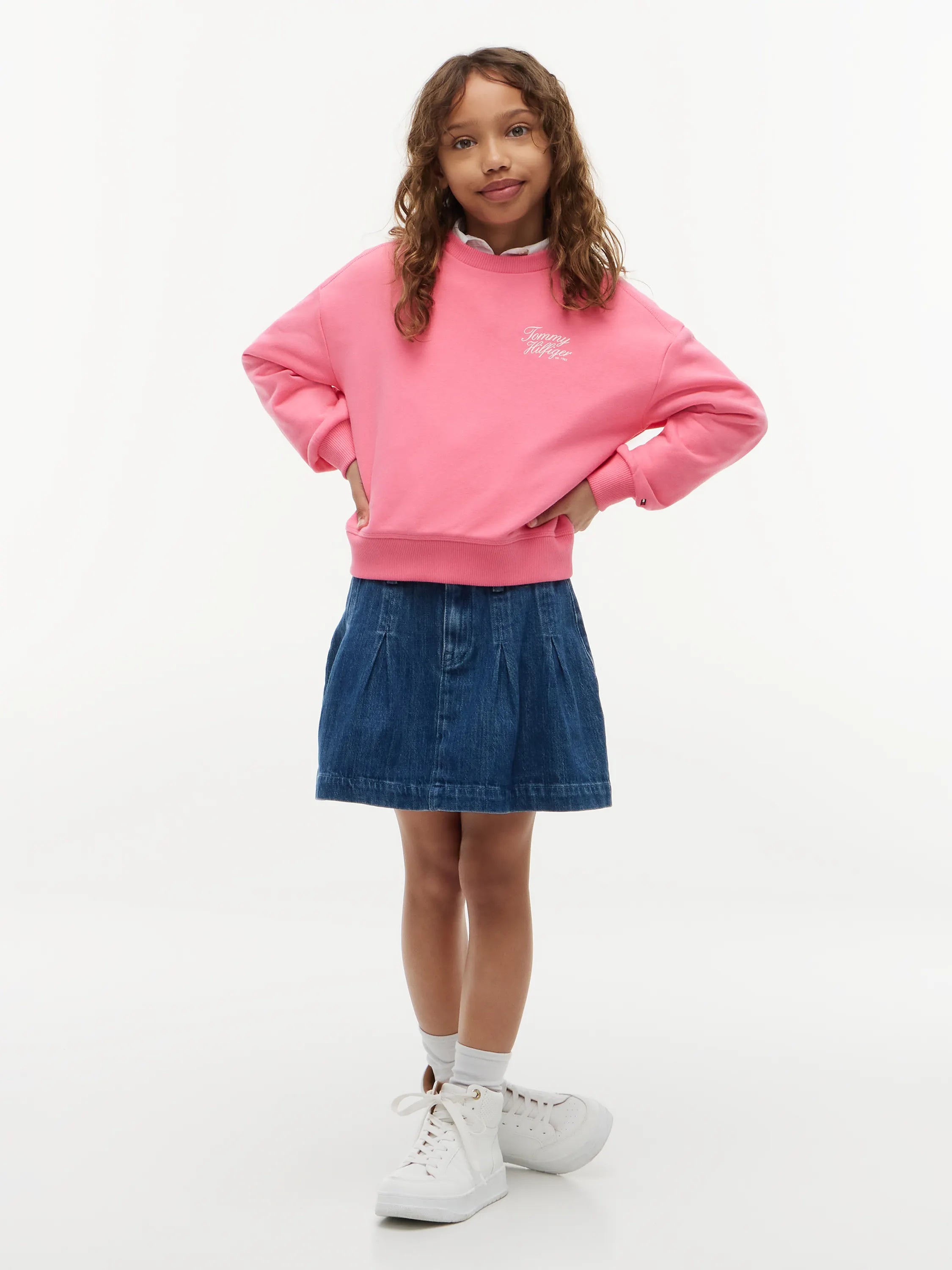 Sweatshirt aus Baumwollmix