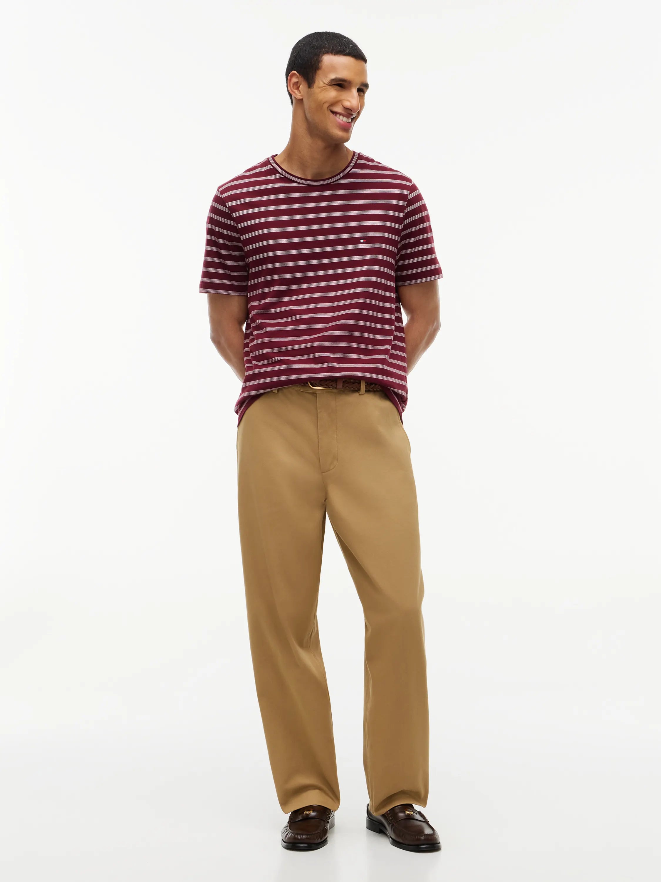 T-Shirt gestreift Regular Fit