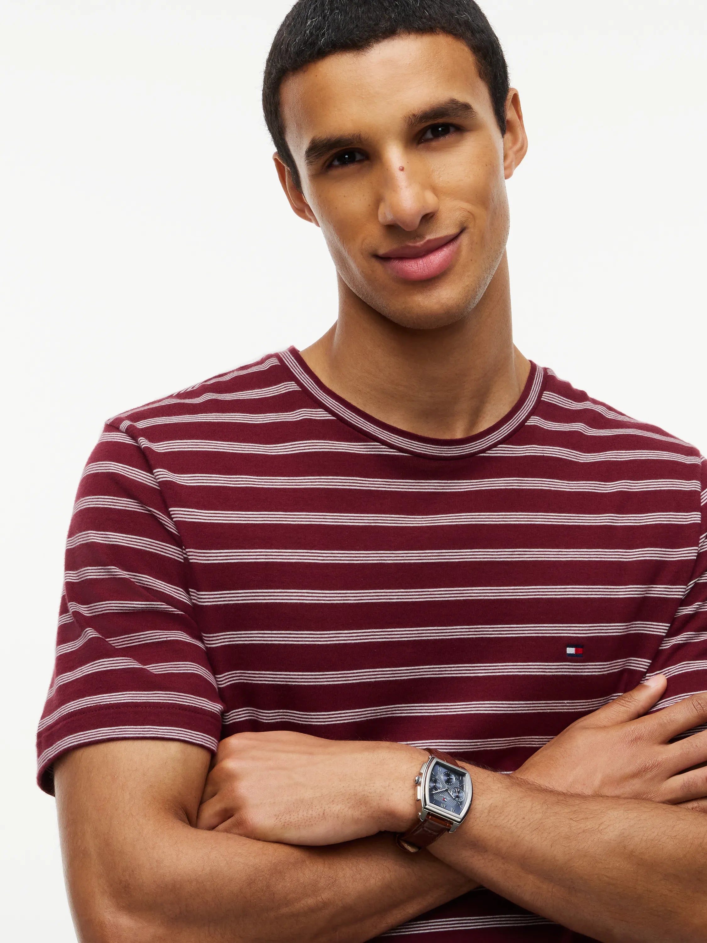 T-Shirt gestreift Regular Fit