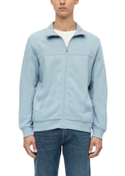 Sweatshirtjacke aus Baumwollmix