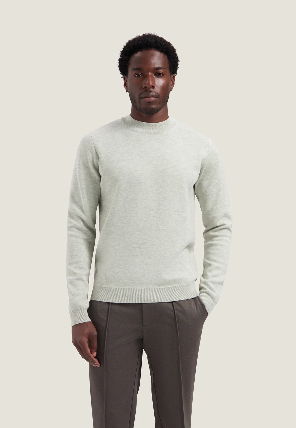 Strickpullover aus Baumwollmix