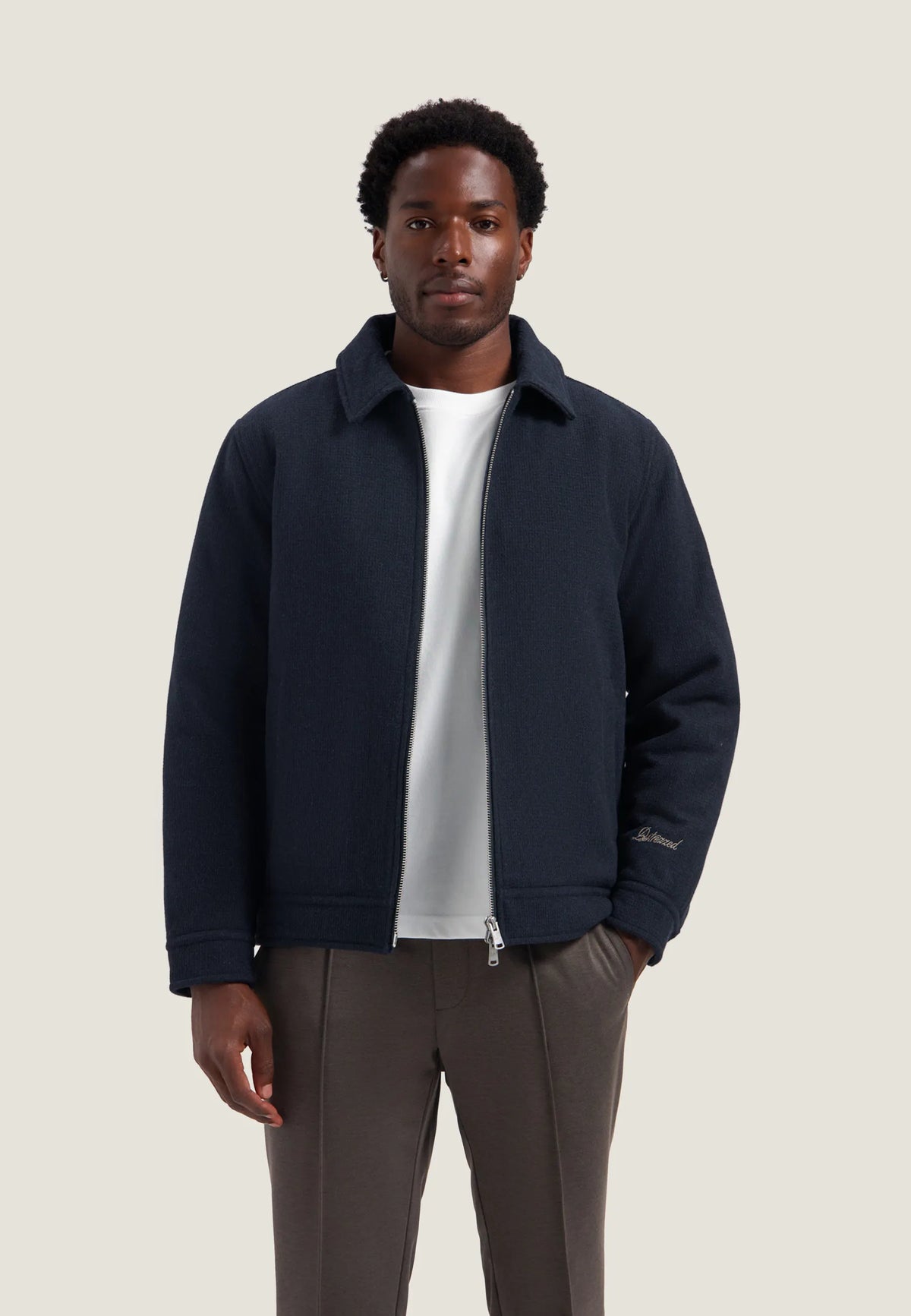 Blouson aus Woll-Mix