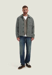 Overshirt aus Wollmix