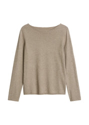 Strickpullover aus Schurwollmix