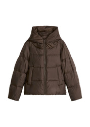 Daunenjacke mit Kapuze
