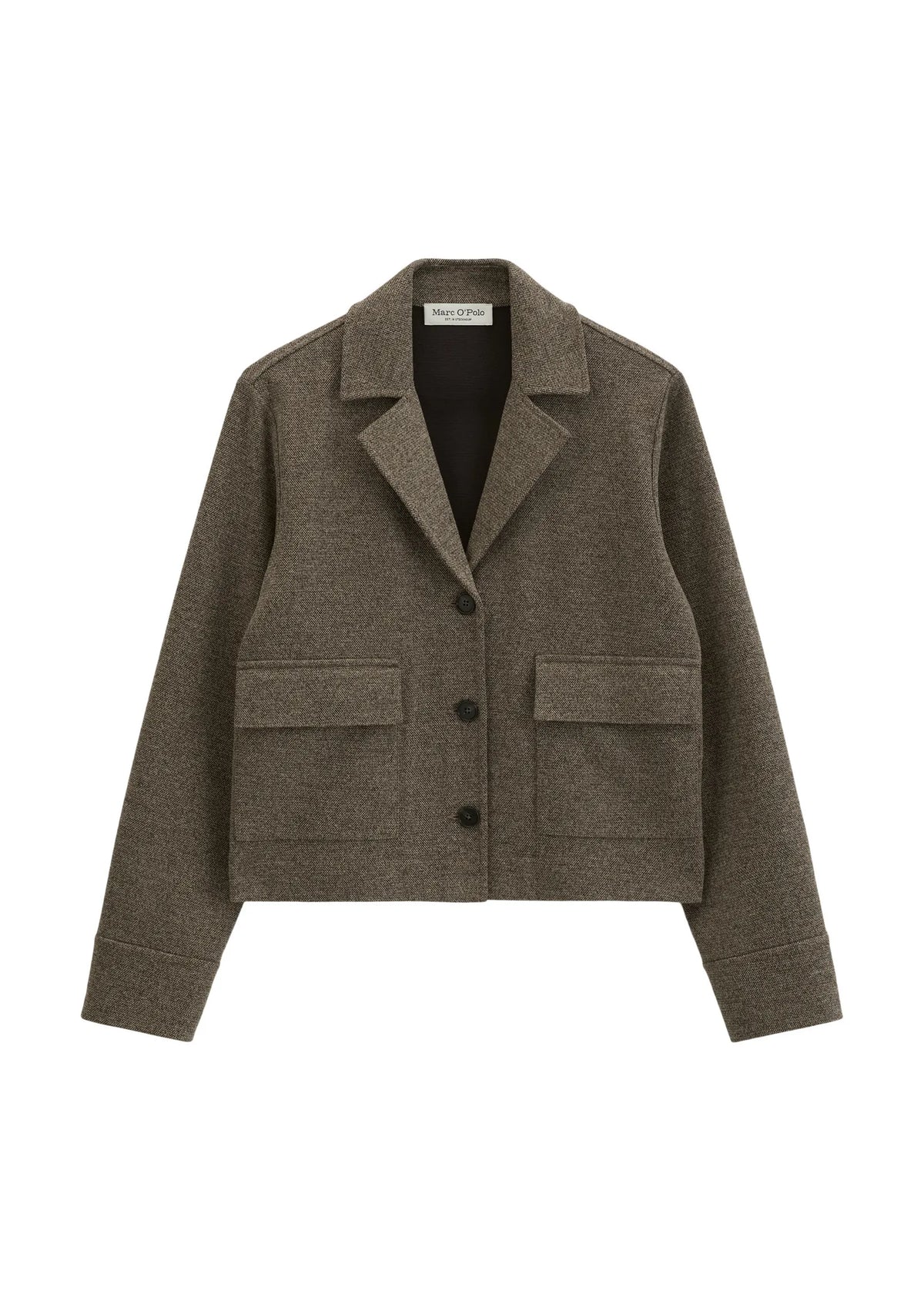 Tweedblazer cropped