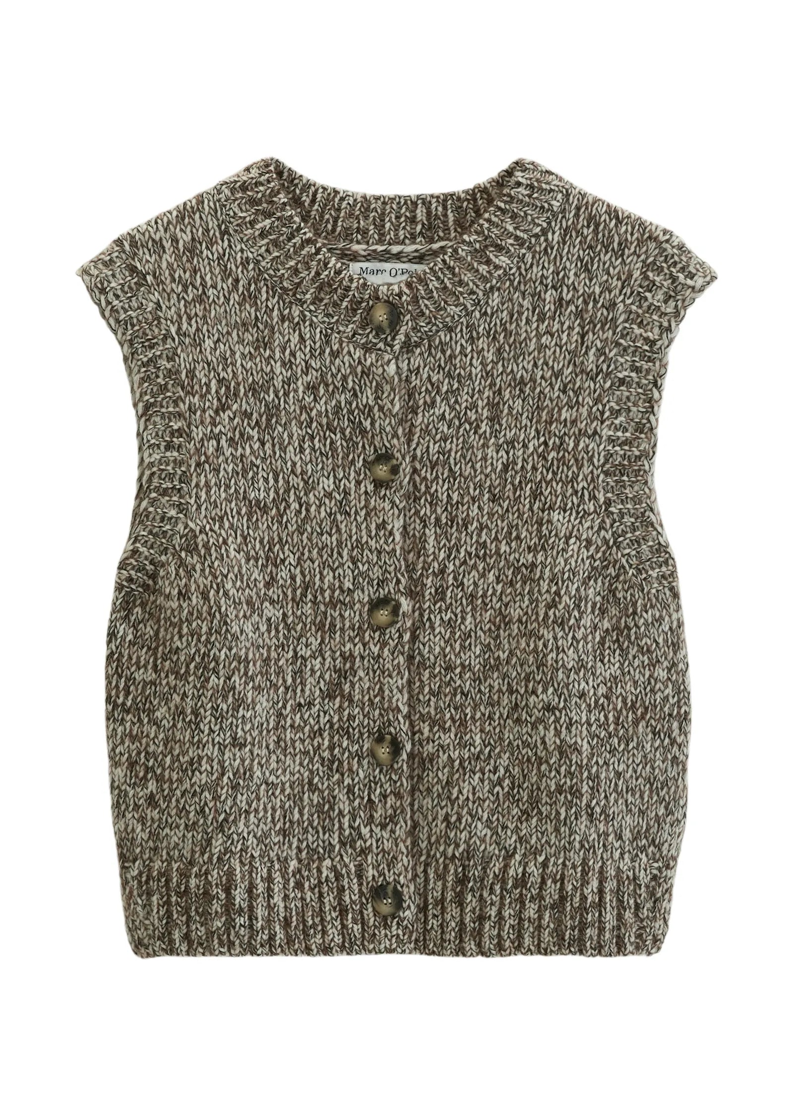 Ärmelloser Cardigan relaxed