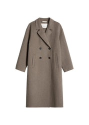 Wollmantel Relaxed Fit