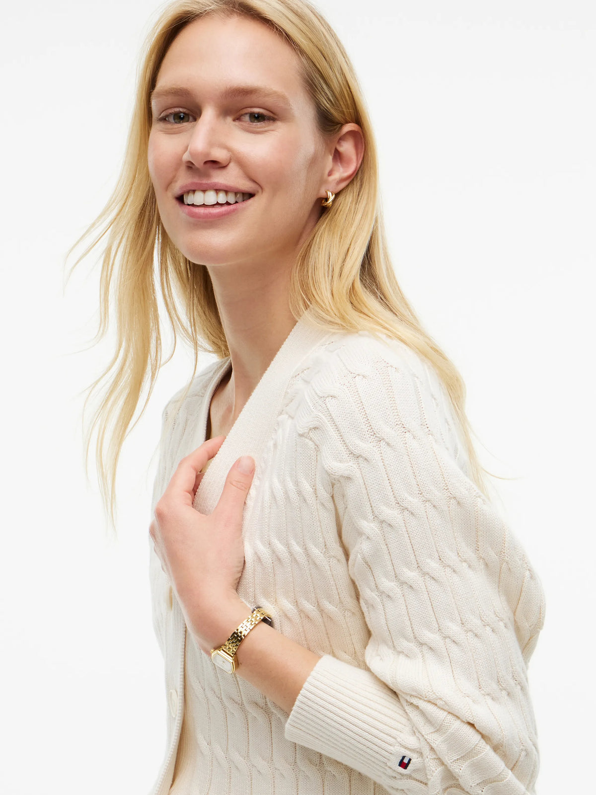 Strickjacke aus Baumwolle