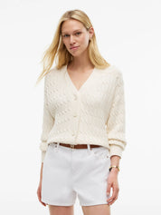 Strickjacke aus Baumwolle