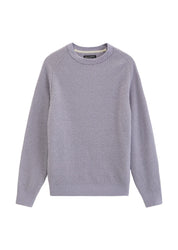 Strickpullover aus Schurwollmix