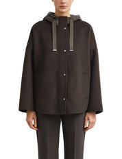 Übergangsjacke mit Kapuze