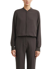 Leichte Jacke mit Rundhals