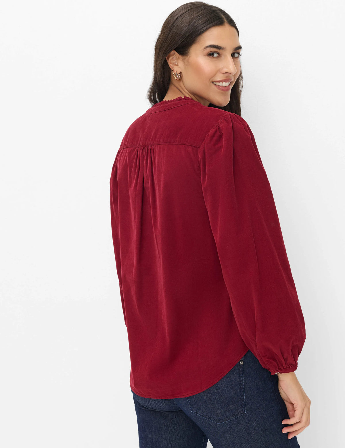 Bluse VIOLET aus Baumwolle