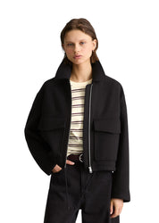 Übergangsjacke aus Wollmix